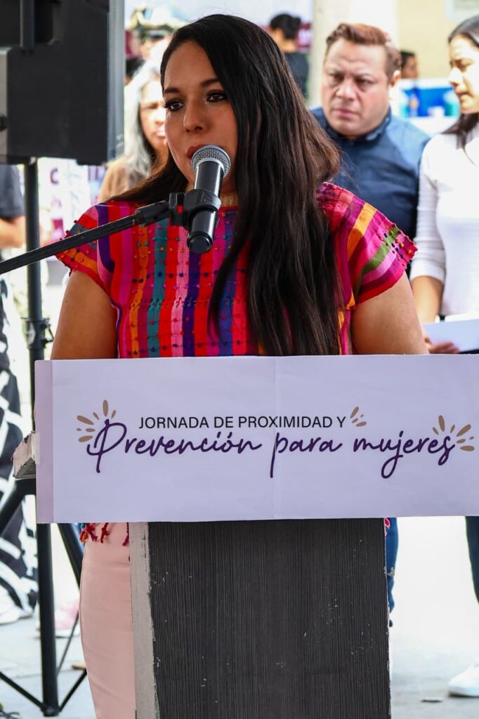 Tonantzin Fernández fortalece la atención y prevención para las mujeres en San Pedro Cholula