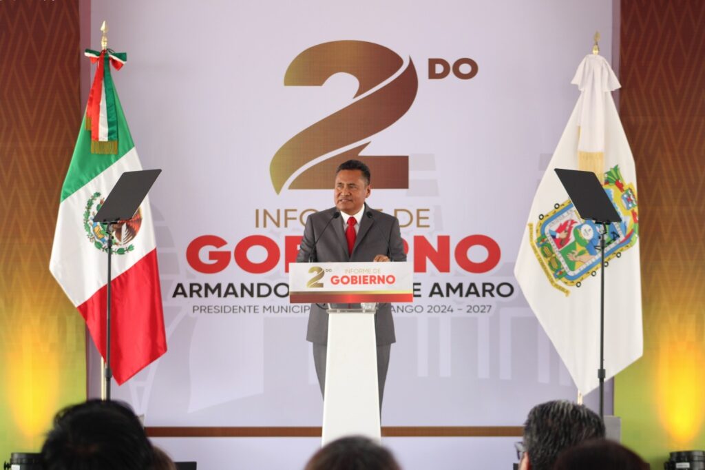 Coordinación y unidad, destaca Armando Aguirre en Segundo Informe de Gobierno