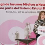 CECI ARELLANO ENTREGA EQUIPO MÉDICO A CINCO HOSPITALES MEDIANTE OBRA COMUNITARIA