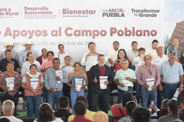 EN PANTEPEC, OBRAS Y APOYOS AL CAMPO ABREN NUEVAS OPORTUNIDADES PARA LAS FAMILIAS