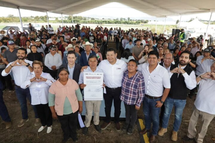 PRIMER SISTEMA AGROVOLTAICO DEL PAÍS EN PUEBLA, GOBIERNO ESTATAL MARCA PRECEDENTE
