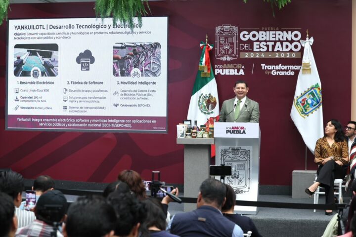 GOBIERNO FEDERAL Y ESTATAL CONSOLIDAN EN PUEBLA POLO DE SOBERANÍA TECNOLÓGICA