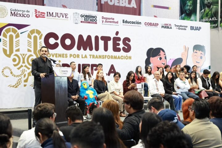 EN PUEBLA, LOS JÓVENES ENCABEZAN LA TRANSFORMACIÓN DEL ESTADO CON TRABAJO Y DISCIPLINA