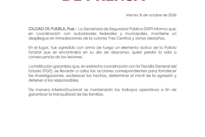 COMUNICADO