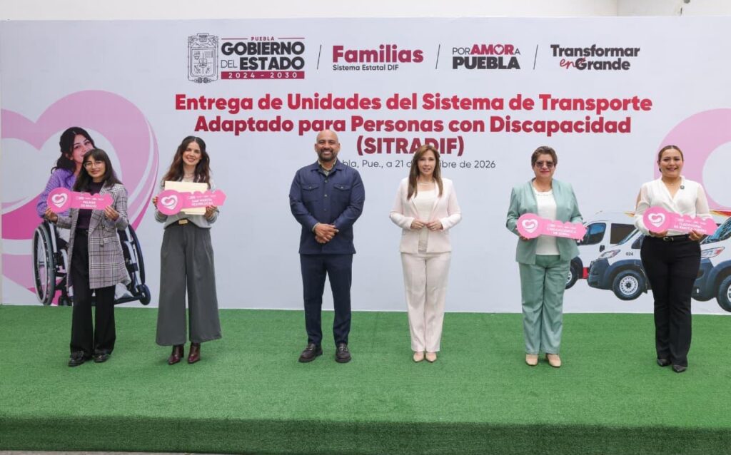 CON DONACIÓN DEL SNDIF, CECI ARELLANO Y SEDIF ENTREGAN CUATRO UNIDADES ADAPTADAS