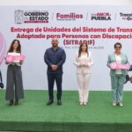 CON DONACIÓN DEL SNDIF, CECI ARELLANO Y SEDIF ENTREGAN CUATRO UNIDADES ADAPTADAS