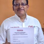 Se registra Fernando Mendoza Brito en busca de la Coordinación Municipal de la Cuarta Transformación en Huejotzingo