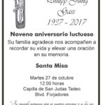 MISA EN MEMORIA
