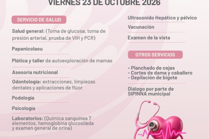 Realizará DIF Cuautlancingo jornada de salud en Nuevo León