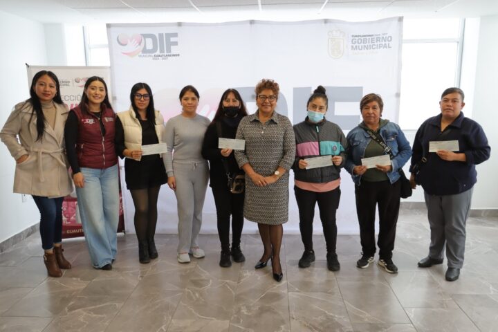 DIF Cuautlancingo facilita apoyos a cuidadoras de pacientes con cáncer
