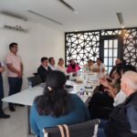 Gobierno de Cuautlancingo sostuvieron un encuentro con el grupo de inconformes