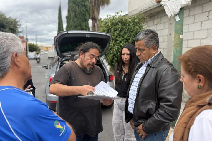 Ray Cuautli participa como invitado especial en la instalación y capacitación del programa de Alarmas Vecinales en Las Ánimas