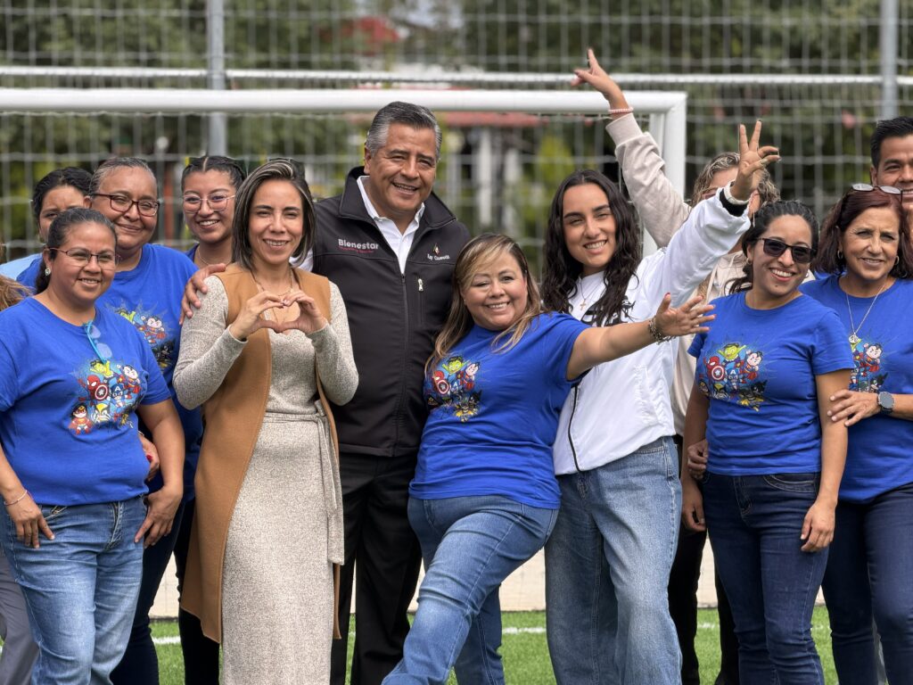 Obra Comunitaria deja huella en la Escuela Blandina Torres de Marín con la inauguración de su nueva cancha