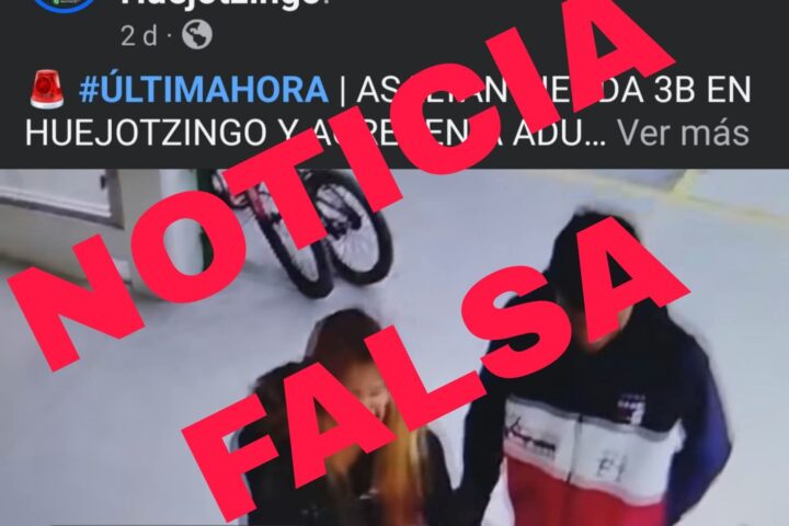 SSC Huejotzingo informa sobre reporte registrado en establecimiento comercial